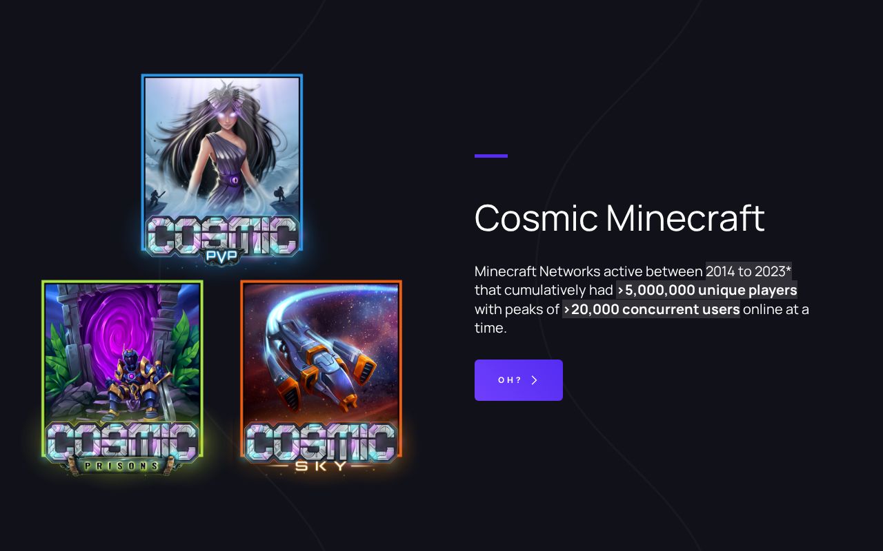 Minecraft Cosmic Cod Cosmic Minecraft